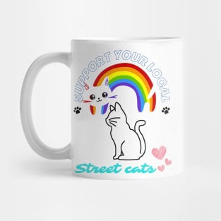 Support Your Local Street Cats - Animal Lover Mug